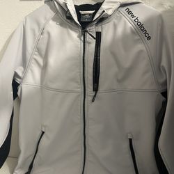 White New Balance Jacket 