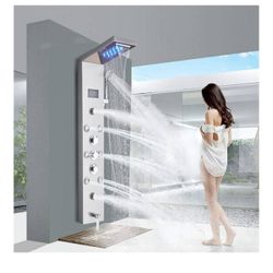 Luxury LED Shower Panel – Brand New!