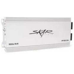 Skar Audio RP-1500.1DM 1,500 Watt Monoblock Class D Marine Subwoofer Amplifier