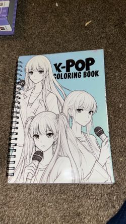 K-pop coloring book