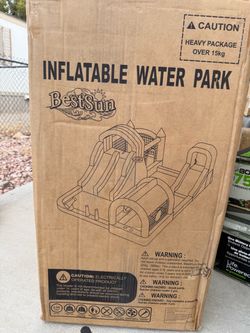 INFLATABLE WATER PARK💦 (Dry and wet)