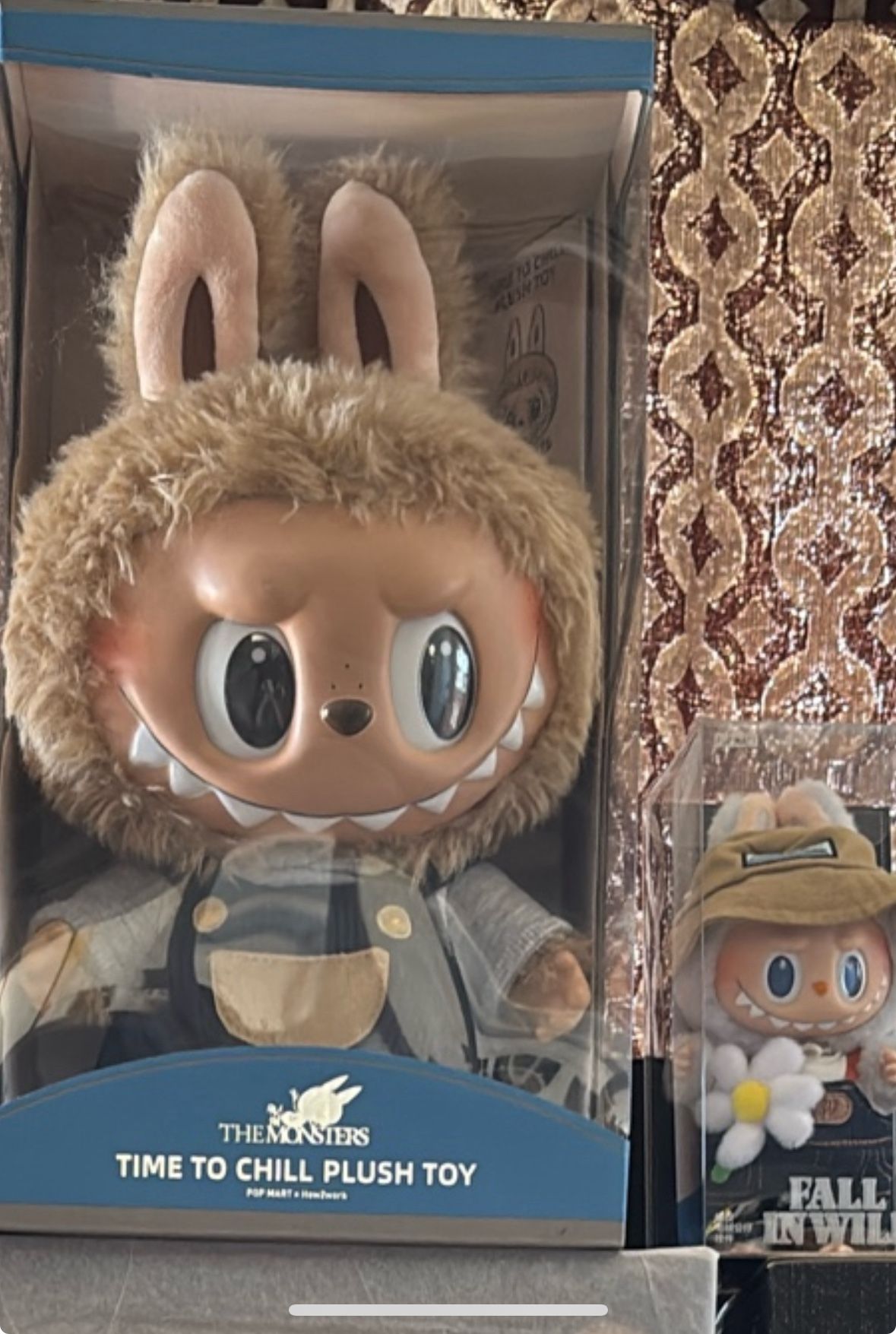 The Monsters Time To Chill Plush Doll Labubu