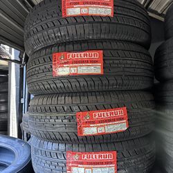 SET OF FOUR NEW TIRES 235/65/18 FULLRUN INCLUDING MOUNT AND BALANCING, ASK ME FOR SIZES AND BRANDS