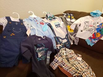 Baby outfits with tags