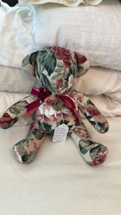 Vintage handmade small sized country bear