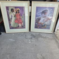 Interior picture frames