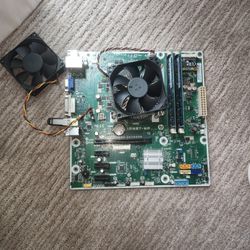 HP Motherboard, CPU And RAM i5-4570 $20