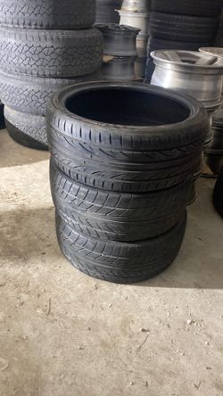 Tires set of three, 245/35/20 60% tread