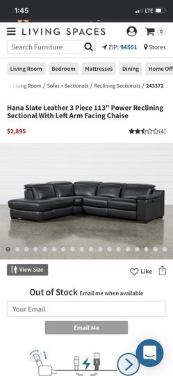 Great Quality Leather Sectional