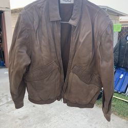 Brown Leather Jacket