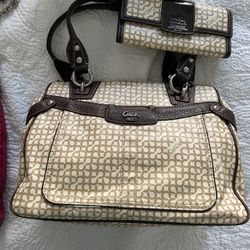 Coach Bag With Matching Wallet