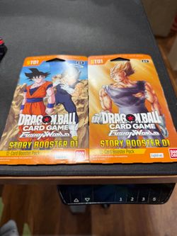 Dragon Ball Super Card Game Fusion World Story Booster 01 – 2 Packs