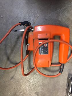 Black and Decker jig saw