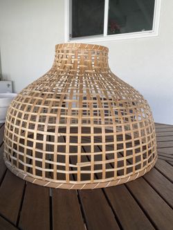 IKEA Bamboo Lamp Shade