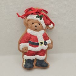 Cherished Teddies clay Santa sculpted CHRISTMAS FIGURINE ORNAMENT HANGING 5"

Great CONDITION,  no flaws

The Season for Santa

Sculpted clay hanging 