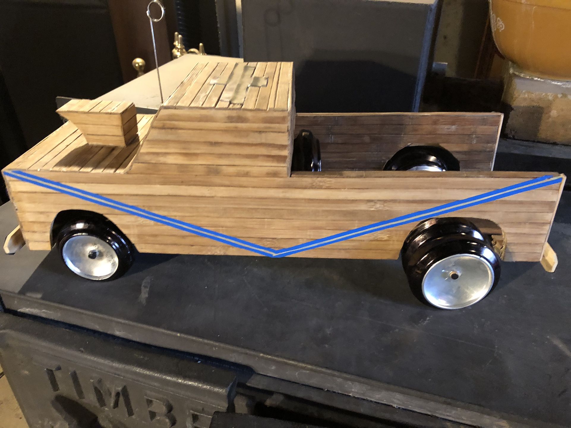 Handmade truck, not a toy. Make a fair offer