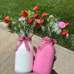 Strawberry Themed Party Center Pieces 