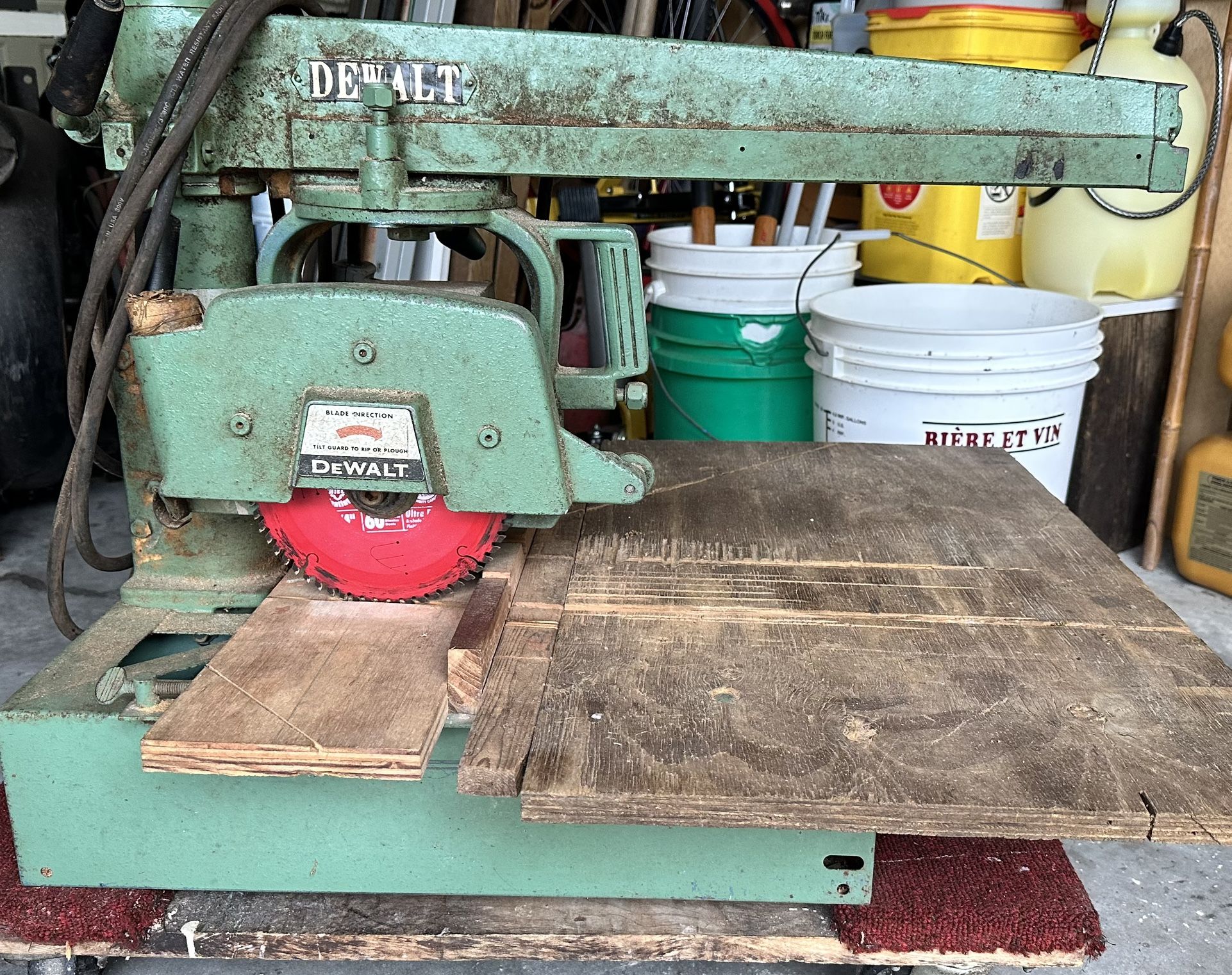 Vintage Dewalt Table Saw
