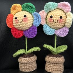 Flower Crochet Doll