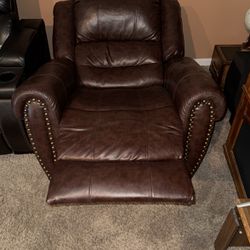 Brown Electric Recliner 