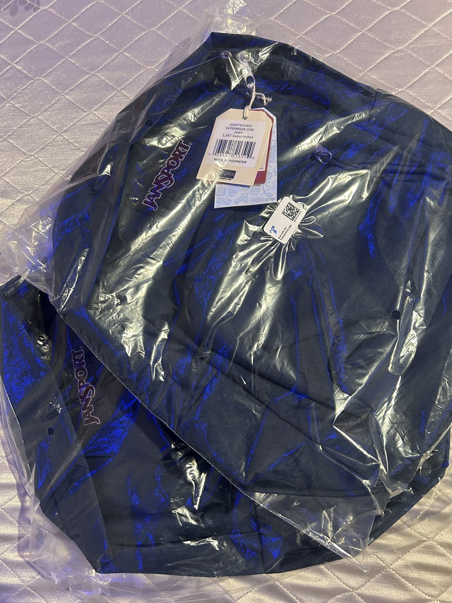 Jansport backpack Navy Brand New!!