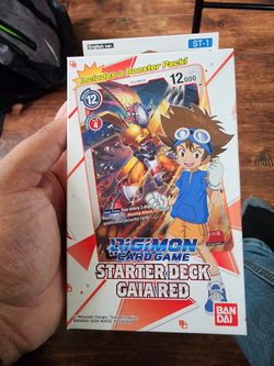 Digimon Tcg Starter Deck Gaia Red