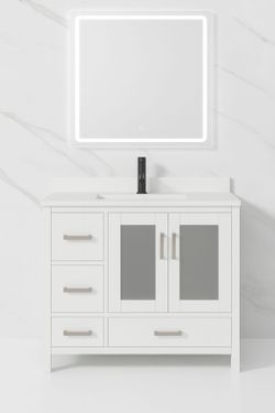 Bathroom vanity 40”