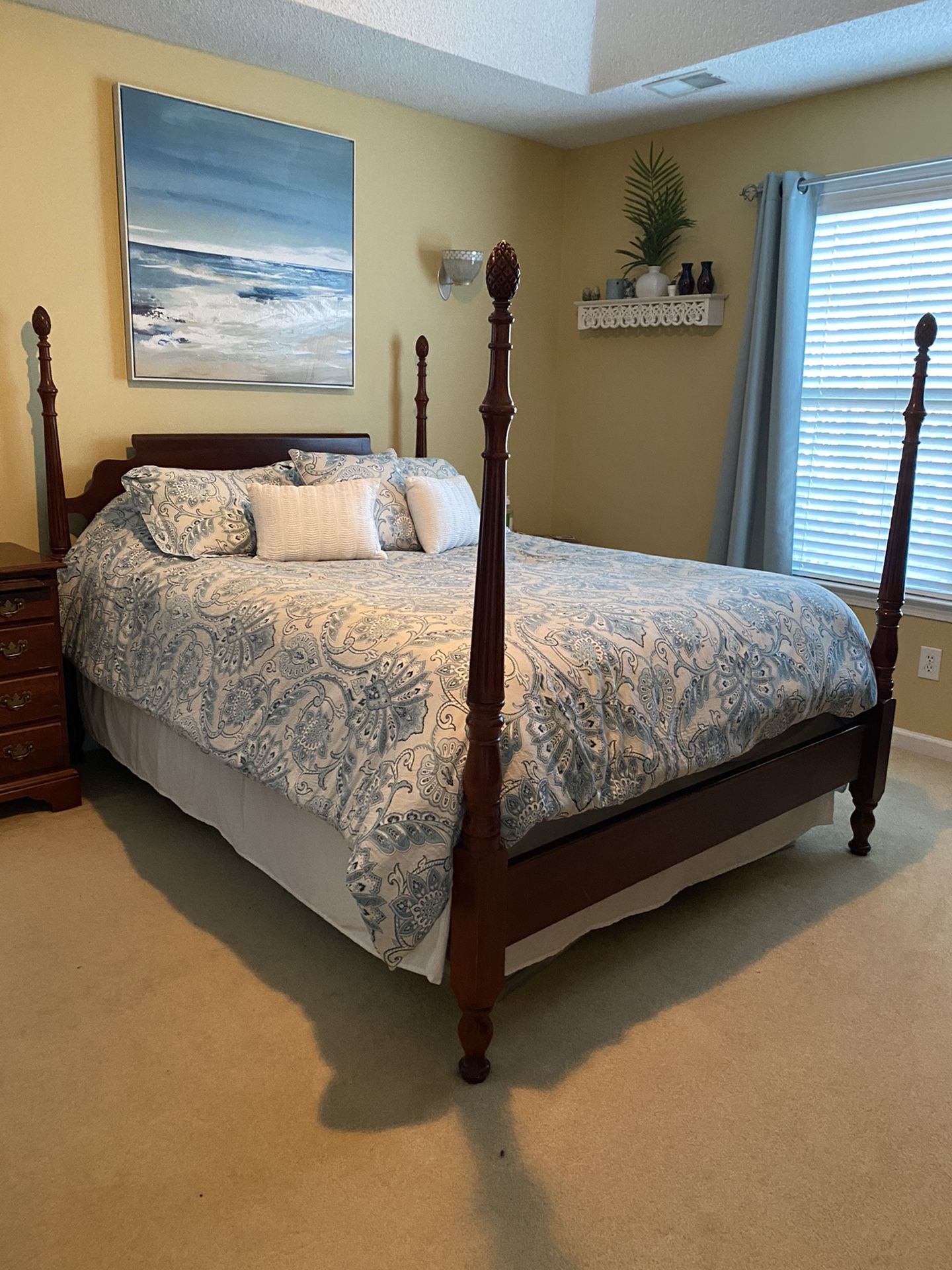 Queen size bed frame