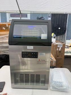 Stainless Steel Commercial Ice Maker Machine