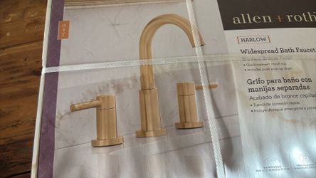 Allen & Roth Brushed Bronze Bath Faucet