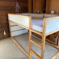IKEA Reversible/loft Bed with Tent