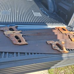 Very old hand S a w s