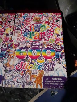 Lisa Frank Stickers Lisa Frank Over 600 Stickers