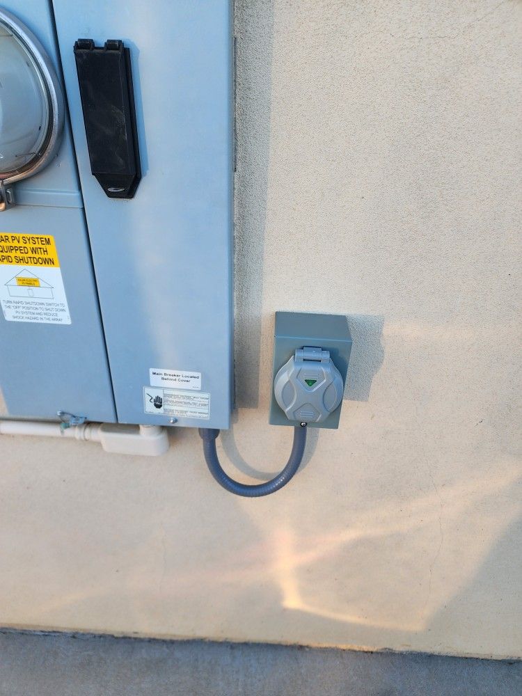 50 AMP Inlet For Generator