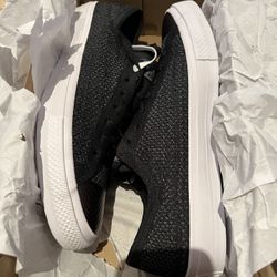 Converse Chuck Taylor All Star 2 Ox Black White Low Top Flyknit Brand New