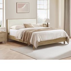 Full Size Bed Frame And Mattress Use Only For One Month 