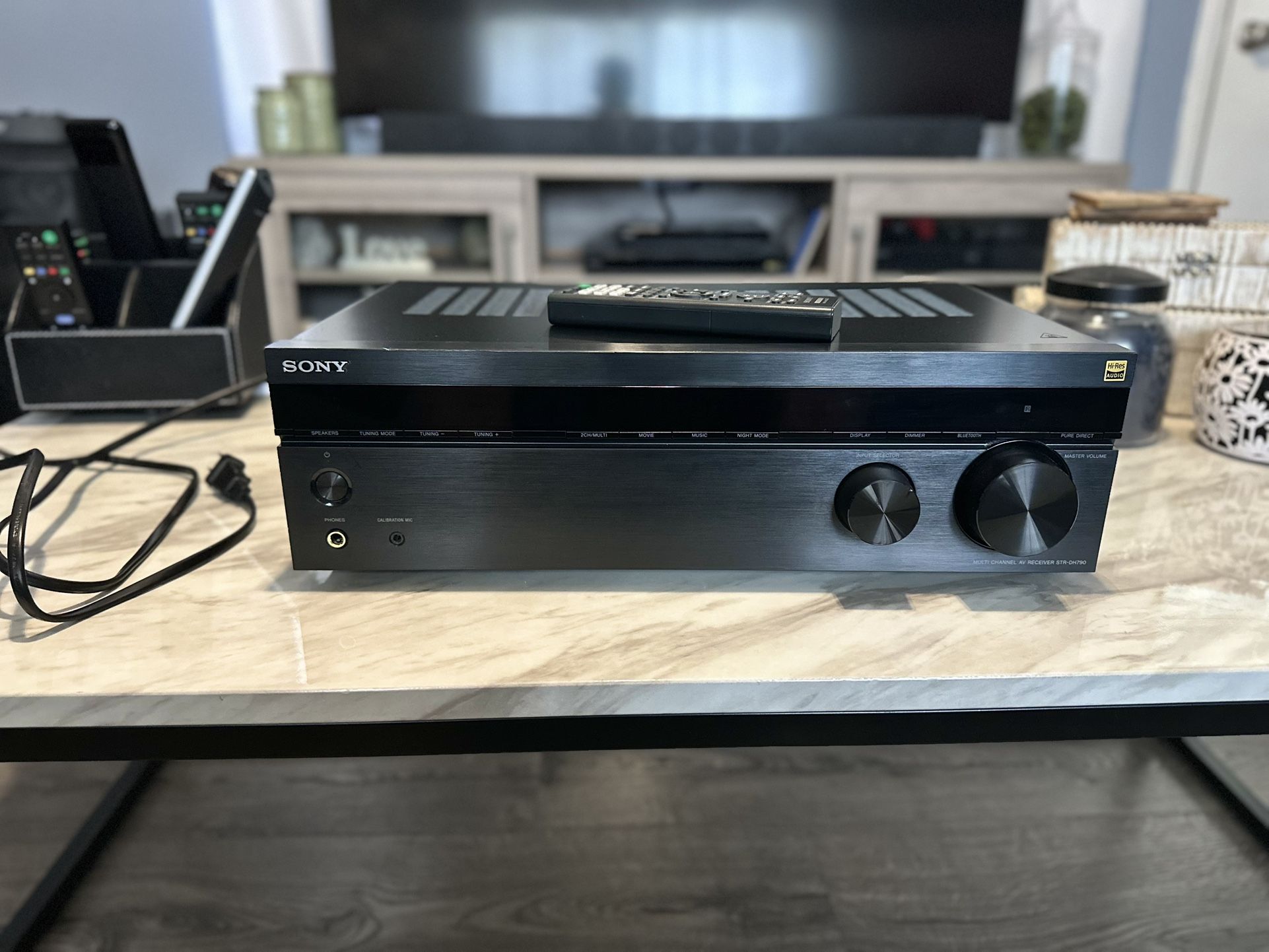 SONY AV RECEIVER STR-DH790 4K