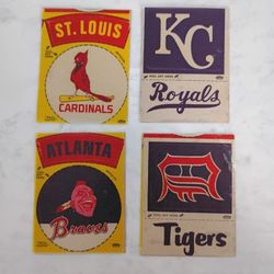 Vintage FLEER Baseball Cloth Patches