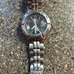 Guess Quartz Silver With Date Watch