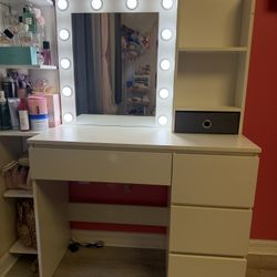 White Vanity