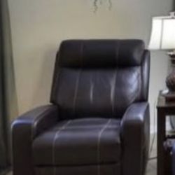 Three Piece Electric All Leather  Set