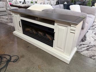 Tresanti Fireplace TV stand from Costco