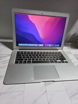 Reliable silver Apple MacBook Air 13-inch 2017 has a 1.8 GHz Dual-Core Intel Core i5 processor. This laptop is equipped with 8 GB of 1600 MHz DDR3 mem