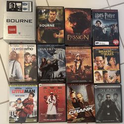 12 Movie CDs