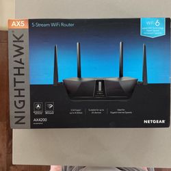 NetGear Nighthawk AX4200 5stream WiFi Router 