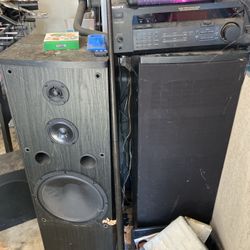 Sony Stereo Amp and Speakers 