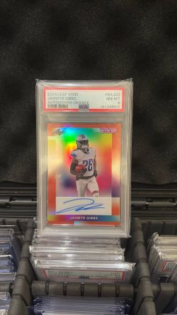 Jahmyr Gibbs autograph- Orange #3/3