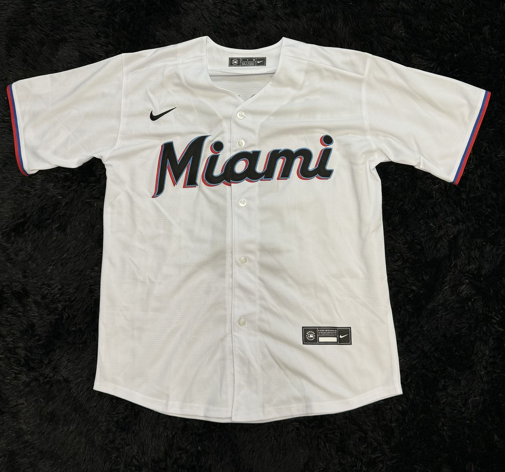 Miami Marlins Luis Arraez #3 Baseball Jersey 