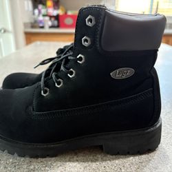 Lugz Black Suede Boots 