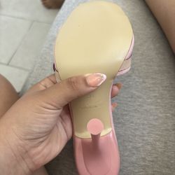 Pink HANDMADE Heels